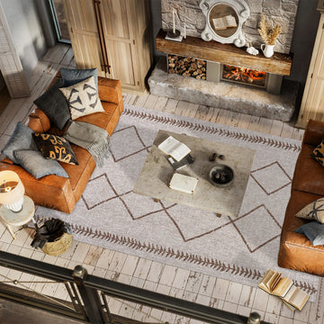 Derya Tribal Diamond Trellis Indoor/outdoor Area Rug